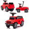 COIL Rutschauto, Kinderwagen, Kinderauto, Jeep, Kinderfahrzeug, Multifunktionslenkrad, Höchstgewicht 25 kg, ab 12 Monaten (Rot)