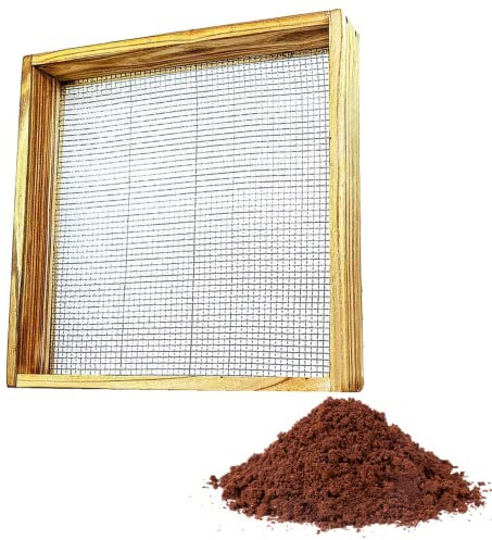 Setaccio del terreno giardino setaccio setaccio da giardino per terreno e pietre setaccio del terreno mesh macine di sabbia setaccio utensile per il giardinaggio per setacciare il compost foglie
