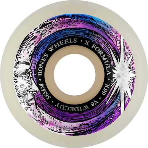 Bones X-Formula Moon Beam V6 Wide Cut White 99a 56mm Rollen