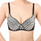 Bügel BH Glänzend Pailletten Party Top Damen Sparkly Sport-BHS Sportunterwäsche Mode Strass Sexy Neuer Punk Dame Goth Silber Party Studded Jazz Tanz Pole Dance Bikini BH Sport BH Damen (ZF-Silver, L)