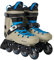 K2 Skates Surge 84 Hardboot Inline Skates Unisex – Erwachsene — Khaki - Blue — 30K0210