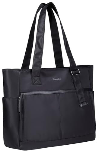 Chase Chic Sac Ordinateur Femme,Sac Cabas Femme pour Ordinateur Portable 15.6 Sac Fourre Tout Femme Imperméable pour Affaires Travail Université Nior