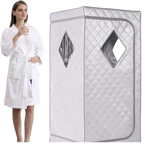 Schnell erhitzende Heimsauna, tragbare Infrarotsauna, persönliche Sauna für zu Hause mit tragbarem Stuhl, Spa-Zelt zur Entgiftungstherapie, Beseitigung von Müdigkeit, Schönheitspflege, einfach zusam