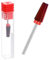 Thinp 5 in 1 Nail Drill Bit,3/32'' Carbide Tungsten Bits Drill Bit Professional Fine Drill Bits for Nails Advanced Safety Bits for Manicure Pedicure Cuticle Gel Polishing(Purplish Red)