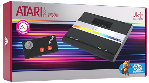 Deep Silver Atari 7800+ Console et contrôleur sans fil Sortie HDMI