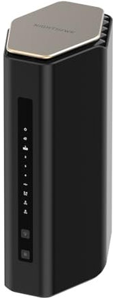 NETGEAR Nighthawk WiFi 7 Router (RS600) - BE18000 18Gbps Wireless Speed - 10Gb Internet Port - Triple Band Gigabit Gaming Router - Covers 3,300 sq. ft, 150 Devices: