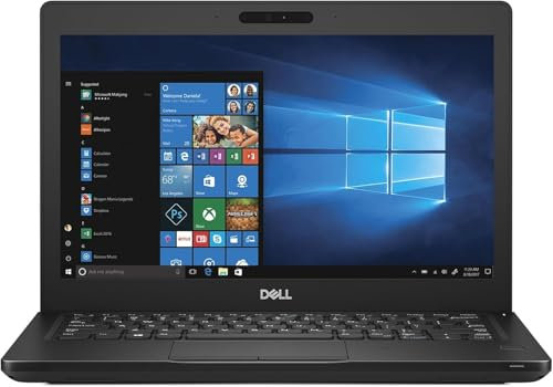 Dell Latitude 5290 Business Laptop, 12.5-Inch Notebook, Intel Core i5-8350U, 16GB RAM, 256GB SSD, US Keyboard, QWERTY, Windows 10 Pro (Renewed)