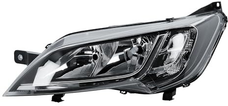 LONGLING Scheinwerfer Links Fahrerseite Frontscheinwerfer Schwarz mit Motor Für Fiat Ducato Citroen Jumper Peugeot Boxer 2014-2025 Opel Movano 2019-2025