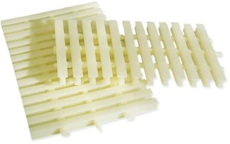 PFDHK Überlaufgitter for Die Entwässerung Von Schwimmbädern, Biegsame Abdeckleiste for Aktivitätsgitter, Abflussabdeckung Aus ABS-Kunststoff, for Terrassen, Einfahrten, Traglast 250 Kg(2PCS/15cm)