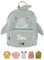 wunderwunsch TRIXIE Kindergartenrucksack, Rucksack für Sportunterricht Schule und Kindergarten, Hort und Krippe, wahlweise personalisiert mit deinem Wunschnamen (Hai, Klein (5,25 Liter))