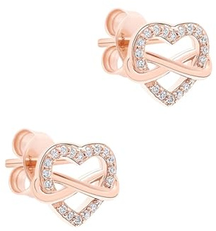 s.Oliver Damen Schmuck – Ohrstecker und Creole aus 925 Silber mit Herz-Infinity Design – Alltagstauglich, Elegant & Zeitlos – Perfekte Geschenkidee
