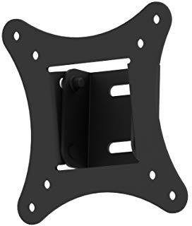 AVF Steel Adjustable Tilt Low Profile TV Mount for 12 to 25 TV in Black