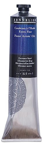 Sennelier Artists Color Peinture à l'huile 200 ml Outremer Deep S2