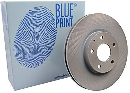 Blue Print ADM543123 Brake Disc Set (2 Brake Disc) front, internally ventilated, No. of Holes 5
