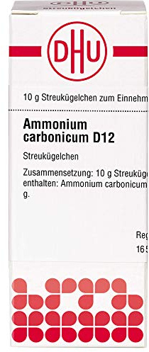 DHU Ammonium carbonicum D12 Streukügelchen, 10 g Globuli