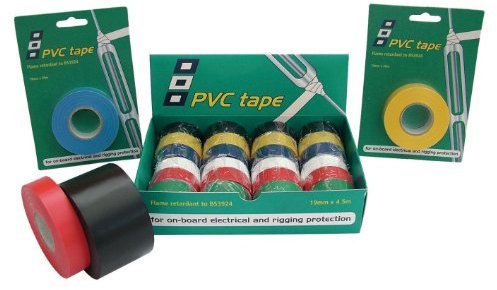 PSP PVC Tape 19mm x 20m Yellow