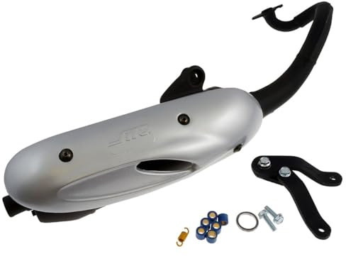 Auspuff Sito Plus Leo Vince Minarelli kompatibel mit MBK Nitro, Motowell Magnet, kompatibel mit Yamaha Aerox SA14