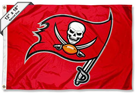 Tampa Bay Buccaneers Boot und Golf Cart Flagge