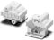 Houben Fassung 2G7 109238 ws,M4,Anschraubf. Lampenfassung 4019768045815