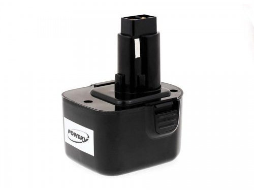 Batterie pour Black & Decker perceuse visseuse CD12CA, 12 V, NiMH