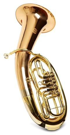 Symphonie Westerwald Bariton/Kaiserbariton in Goldmessing, 4 Ventile, Minibalgelenk, inkl. Luxus-Gig-Bag, Neu