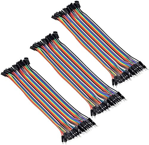 Aihasd 120P 20cm männlich - weiblich Jumper Cable for Breadboard Circuit Test Cable