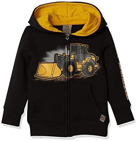 John Deere Baby Boys Toddler Zip Hoodie Hooded Sweatshirt