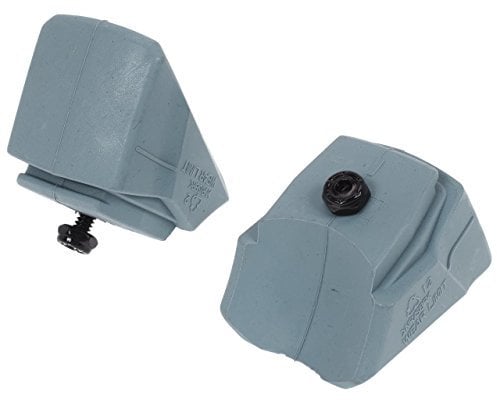 Rollerblade Brake Pad Non-Marking Grau – Bremsbeläge für Inline-Skates, Indoor, Kratzfrei, 2er-Pack
