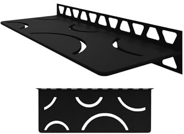 Schlüter SHELF-W-S1 Curve Graphitschwarz matt