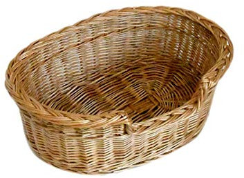 MyBer K5-100-3 Couchette pour chien ou chat en osier (l x P x H) 50 cm/34 cm/16 cm