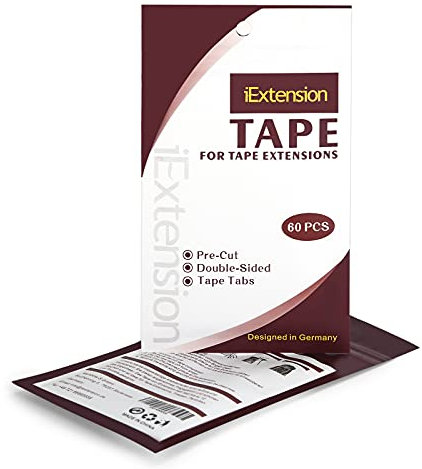 iExtension Klebestreifen für Tape Extensions Perücke Skin Weft Klebeband Ersatz Tapes kleber lace front Wig toupet doppelseitig