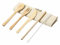 ANTEVIA Matériaux - Set de 3 Couverts Voyage en Bois et Une Paille avec Tige Nettoyage + étui Rangement | Plus 10 MODÈLES Lunch Box Transportable Table (Corpax)