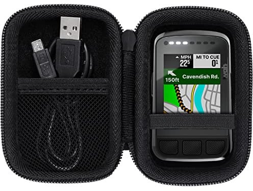 Aenllosi Hard Carry Case for Wahoo ELEMNT Bolt/Bolt V2 GPS Cycling/Bike Computer, Case only(Black)