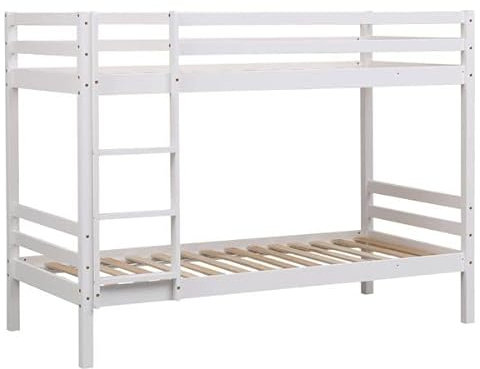 Happy Garden Etagenbett für Kinder 190x90cm weiß Ambre