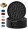 Wingcases Dessous de Verre en Silicone pour Boissons [6 Paquets avec Support], sous-Verres, Tapis de Protection pour Table - Décoration de Table de Café, Cadeau pour Toutes Les Occasions, Noir