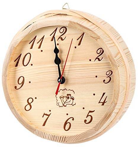 Acouto Wanduhrenmer-Uhr-Zubehör, Wanduhr, Heimdekoration, Rostfreies Material, Leicht und Tragbar, Montierbares Design, Blendfrei zu Lesen, Zuverlössige Zeitanzeige bei Jeder