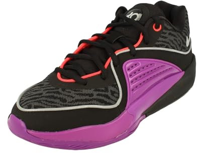 Nike KD16 Herren Basketball Trainers DV2917 Sneakers Schuhe (UK 8 US 9 EU 42.5, Black metallic Silver 002)