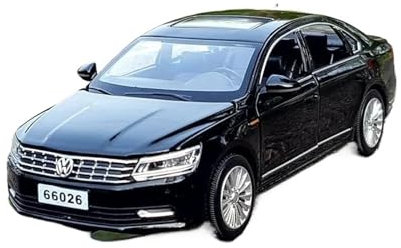 CUTSUGOK maßstabsgetreues Auto 1:32 Für Volkswagen Passat Hohe Simulation Druckguss Auto Metall Legierung Modell Auto Fertig Auto Modell Modellfahrzeug zum Sammeln(A)