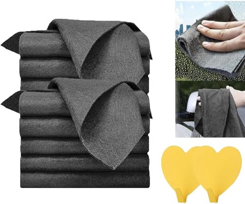 Aquaglide Tücher, Serenosole Aquaglide Tücher, Aquaglide Tücher Original, Verdicktes magisches Reinigungstuch zum Abstauben von Küchen,Glas,Autos (10pcs, 30 x 30)