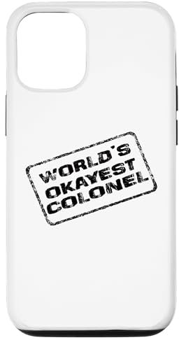 Hülle für iPhone 14 Der Okayest Colonel der Welt Lustig Sarkastisch Humorvoll