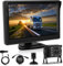 Rückfahrkamera Set mit 5 IPS Zoll Monitor, Fahrzeug Backup Kamera IP68 Wasserdicht, Nachtsicht, Image Flip, Kabel Einparkhilfe für LKW/Anhänger/Bus/Van/Landwirtschaft/Wohnmobile/Wohnwagen 9-36 Volt