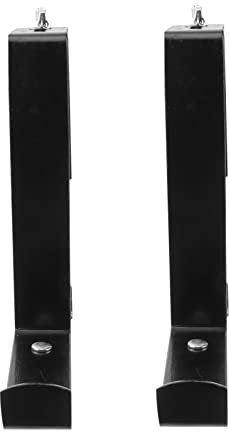 Sosoport Hängender Blumentopf 10 5 cm Paar Pflanzenhänger Blumenkastenständer Blumenkastenhalterungen Eisen-pflanzkastenhalterung Gartenhaken