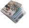 CustomizeFactory Porta carte di credito e patente di guida, design protettivo personalizzato con foto/testo/logo- portafoglio in pelle compatibile con carte d'identità, carte bancarie e patenti di