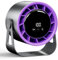 Ventilateur Bureau Sans Fil Ventilateur de Table Puissant Rechargeable USB 4 Vitesses Rotation 360°Petit Ventilateur Portable, Idéal pour le Bureau, Chambre, Salon, Cuisine, Camping