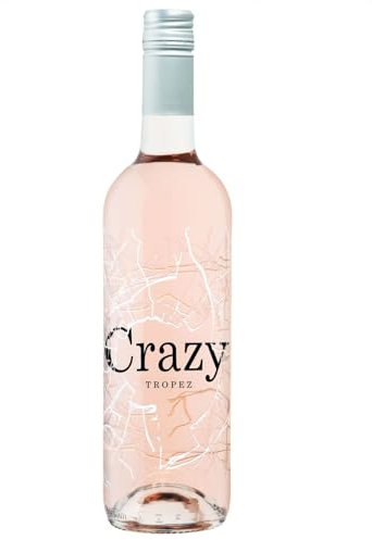 Domaine Tropez Crazy Tropez Rosé Roséwein trocken IGP Méditerranée Frankreich inkl. FeinWert E-Book (1 x 0,75l)
