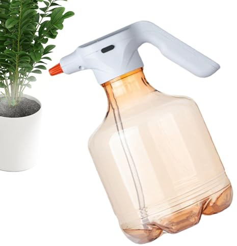 USB Rechargeable Electric Liquid Atomizer | Transparent Pot Humidifier, Sprayer for Gardening, Car Washing and Plant Watering.