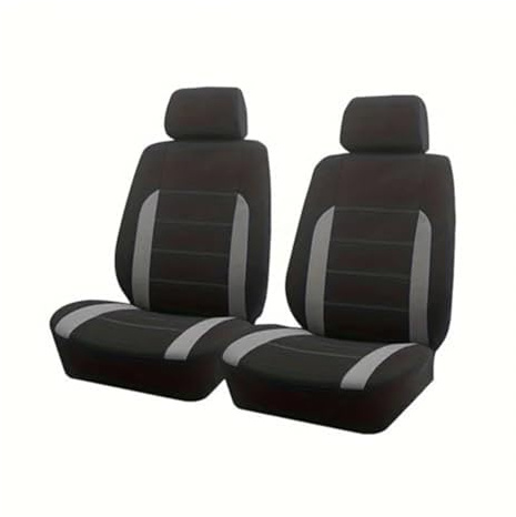 BUVBRJDR Auto Sitzbezüge, für VW Transporter T4, T5, T6 (1989-2019) Atmungsaktiv Verschleißfest Autositzbezüge Auto Vordersitze Sitzbezug Sitzschoner Auto Innenraum Zubehör,A