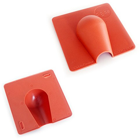 Loops QTY 20 - Cable Wire/Lead Hole Tidy Blast Outlet - Orange Hide Burst Cover Wire Wall/Brick Buster Plate - Satellite/Aerial/Coaxial/Ethernet