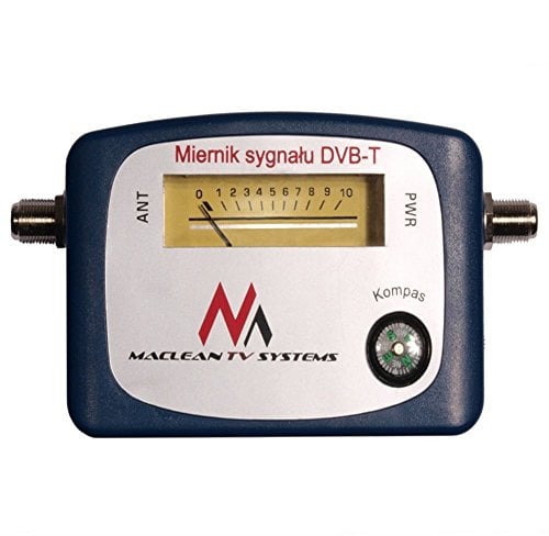 Maclean MCTV-627 Misuratore l'Intensita Segnale Digitale Terrestre TV DVB-T