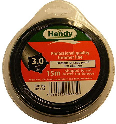 The Handy HP-126 15 m x 3 mm Round Nylon Line - Black